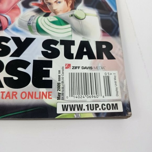 Electronic Gaming Monthly Magazine Phantasy Star Universe 191 May 05 *MINOR WEAR - Picture 5 of 14